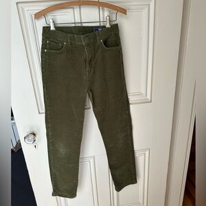 Boys Vineyard Vines Olive Corduroys